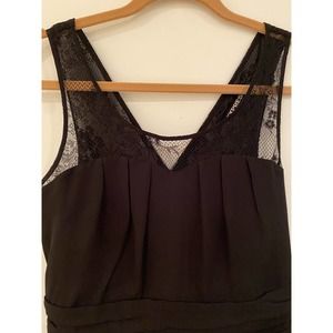 Express black mini formal dress